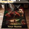 Custom Name Football Ronaldo Rug Office Rug Chair Mat Non Slip Carpet Rugs for Bedrooms Dining Room Living Room Home Decor gifts