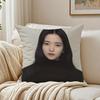 Kim Tae Ri Cushion Cover Linen Minimalist Soft  for Sofa Bed Home Room Decor