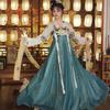 Nová dámska sukňa Hanfu Dunhuang Chang'e princezná v štýle Tang v štýle hrudníka Ru Slimming Festival Kostýmový kostým