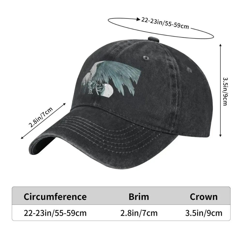 RUSTY ANGEL Fashion Baseball Cap Peaked Cap Unisexs Hat Womens Cap Golf Hat Unisex