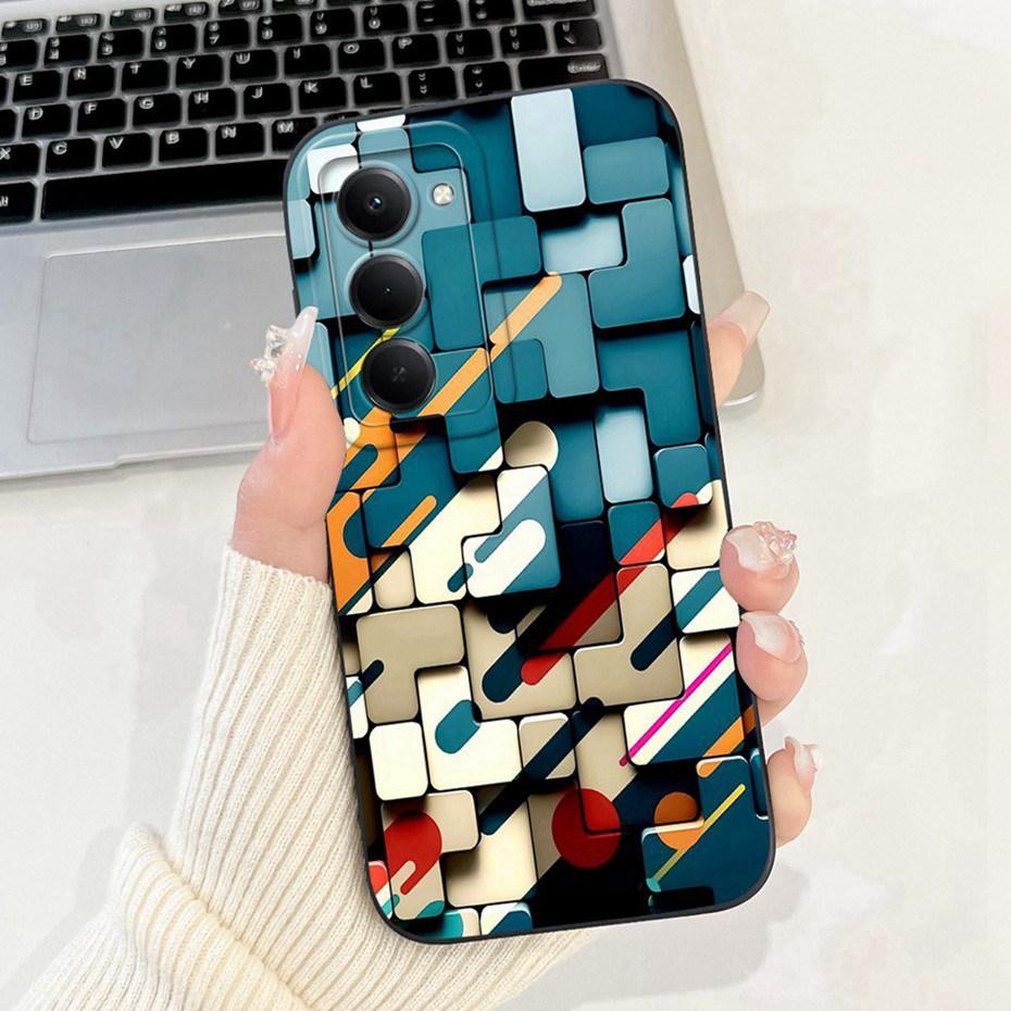 Beautiful Floral Phone Case For Xiaomi Redmi 15 5G / Note 15R Soft Silicone Shockproof Cases For Redmi Note15R 15 5G Bumpers