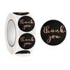 500Pcs Round  Thank You Label Stickers Used For Shipping And Mailing Box Seal Labels Decorative Gifts Stickers
