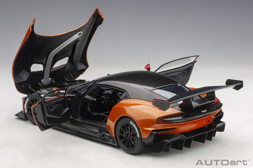AUTOart 1/18 Aston Martin Vulcan Metallic Orange Finished Product