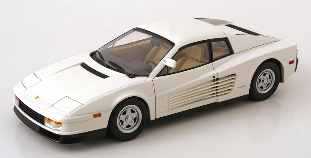 

KK-Scale 1/12 Ferrari Testarossa 1984 White US Specification Miami Vice Testarossa Monospecchio Fully Opening белый