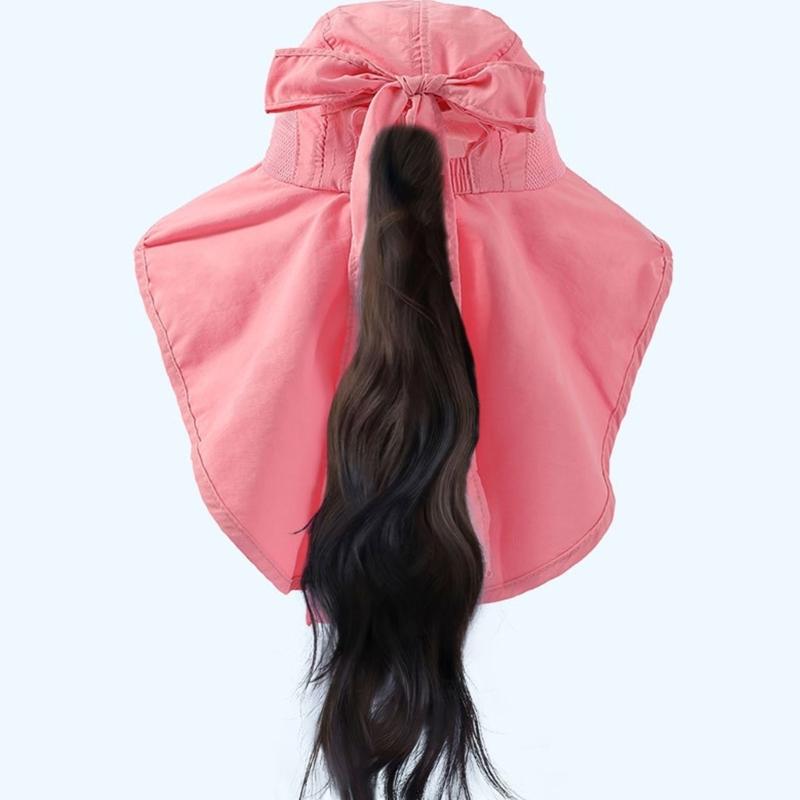 Unisex Fisherman Hat Neck Flap Bucket Hat For Girls Versatile Fashion Neck Flap Hat Bucket Hat Multiple Color