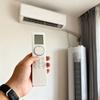 Ergonomic Air Conditioning Remote Controller For YBE1F Durability ABS Construction Long Ranges