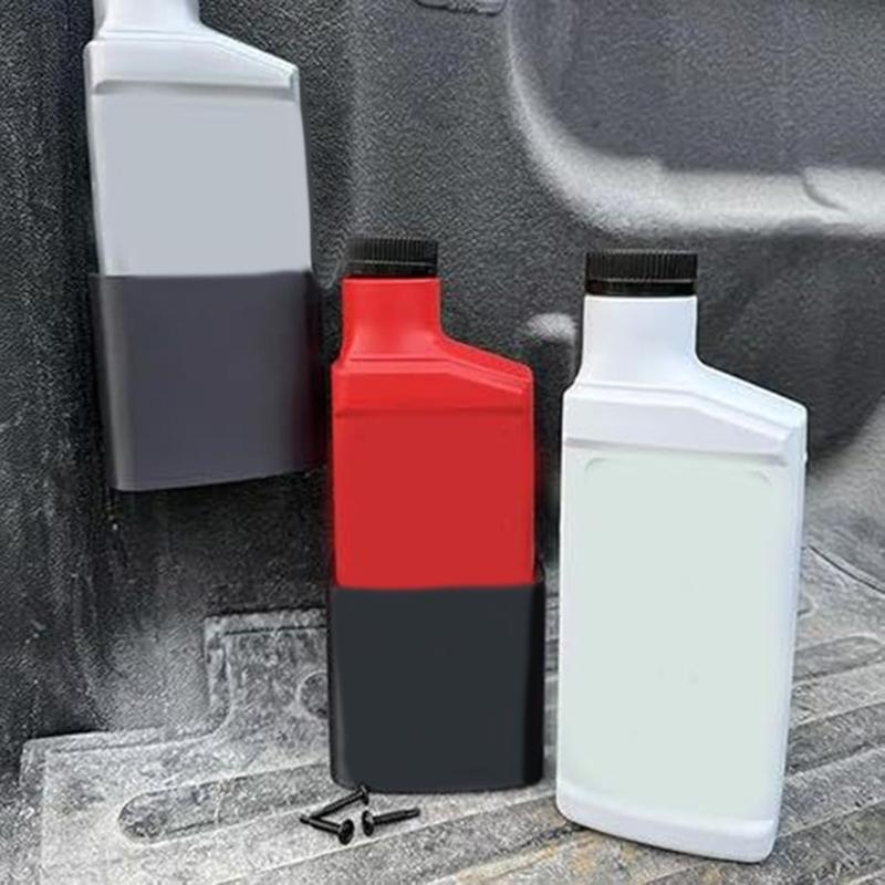 Heavy Duty ABS Magnetic Diesels Additive Bottle Organizers With Secure Mounting Truck Bed Accessory Storage Solution