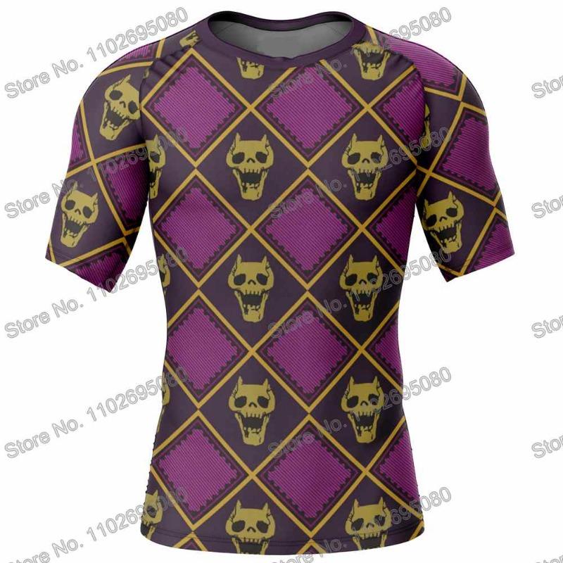 

Bizarre Adventurer Costume Men s Anime 3D Print Men s plus size Street Casual Clothing S