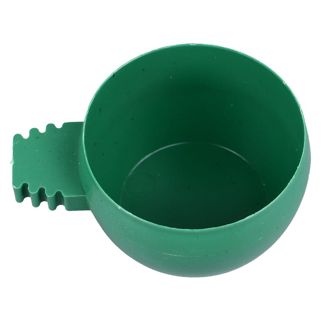 Bird Feeder Cage Cups Thickened Pigeon Water Bowl Round Feeding Sand Cup for Pet Supplies M