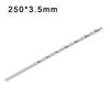 HSS Drill Bit Metal Drilling Straight Shank Equipment Silver Extra Long New