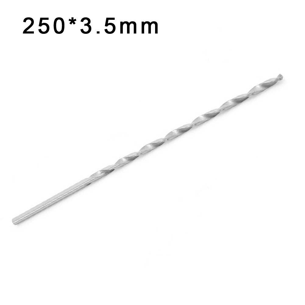 HSS Drill Bit Metal Drilling Straight Shank Equipment Silver Extra Long New