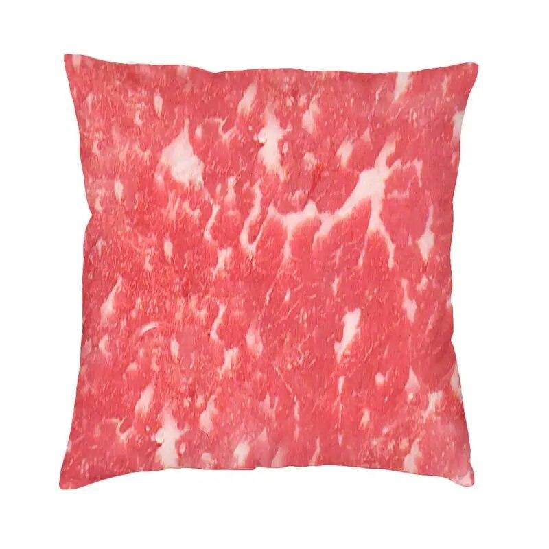 Bedroom Sofa Pillowcases Living Room  Home Decor Bacon Pattern Cushion Covers