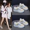 Versatile Casual Board Shoes Inner Height Increase White Shoes Women's Shoes 2025 New Spring and Summer Women's Single Shoes Tide Low Heel