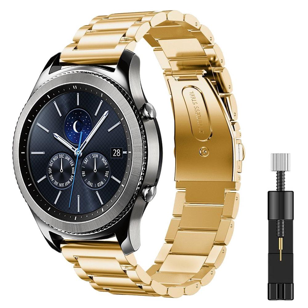 20mm 22mm Metal Band For Samsung Watch 7/6/5/4/3 Huawei Watch 4 Pro/GT5 Pro/GT4 3 2 46mm Bracelet for Amazfit GTR/GTS/Bip Strap