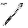 Versatile Kitchen Clamp Tongs with Anti-Slip Handle And Silicone Scalloped Edges, Stainless Steel Food Clip Edges Locking Clips for Grilling