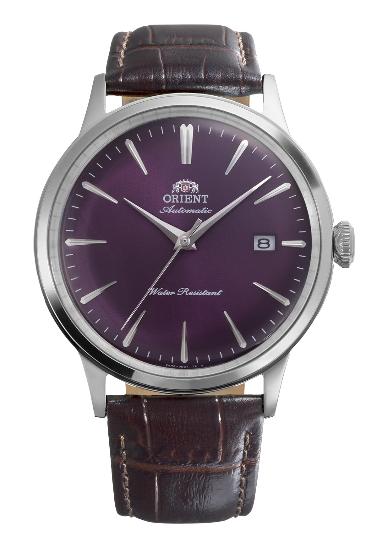 

Orient Bambino Automatic Purple with Japanese Warranty Watch, Men s, Gradient, RN-AC0032V, Manufacturer s