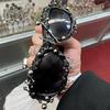 Stylish Rivet Frame Sunglasses with UV380 Protections for Women Men Unisex Everyday Use Eyeglasses Dance Show Props