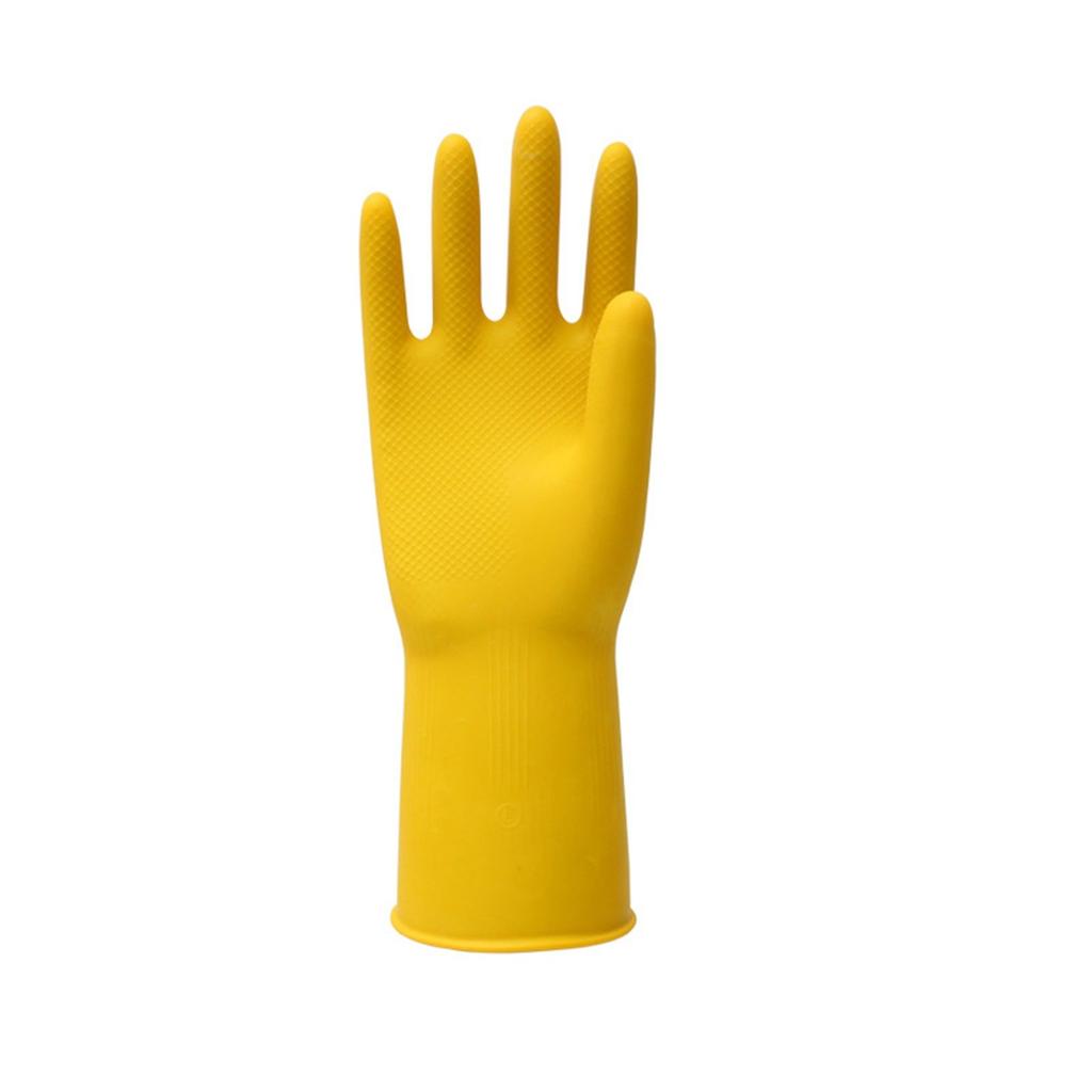 Guanti In Gomma Per Pulizia Lunghi 45 Cm - Impermeabili, Antiscivolo E Resistenti, Per Piatti E Casa