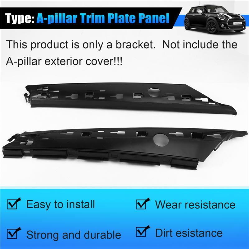 ABLZ-A-Pillar Column Moulding Panel Inner Bezel Bracket A-Pillar Panel For MINI Cooper