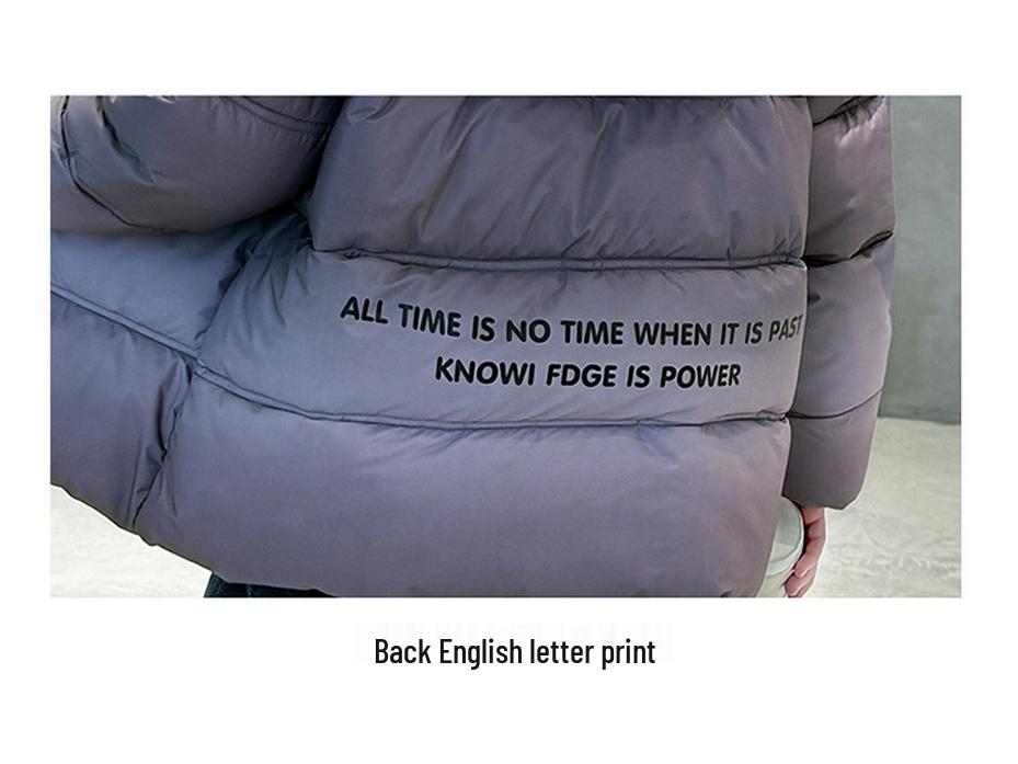 Boys' Winter 2025 Cotton-Padded Jacket - Thickened Down Coat for Kids