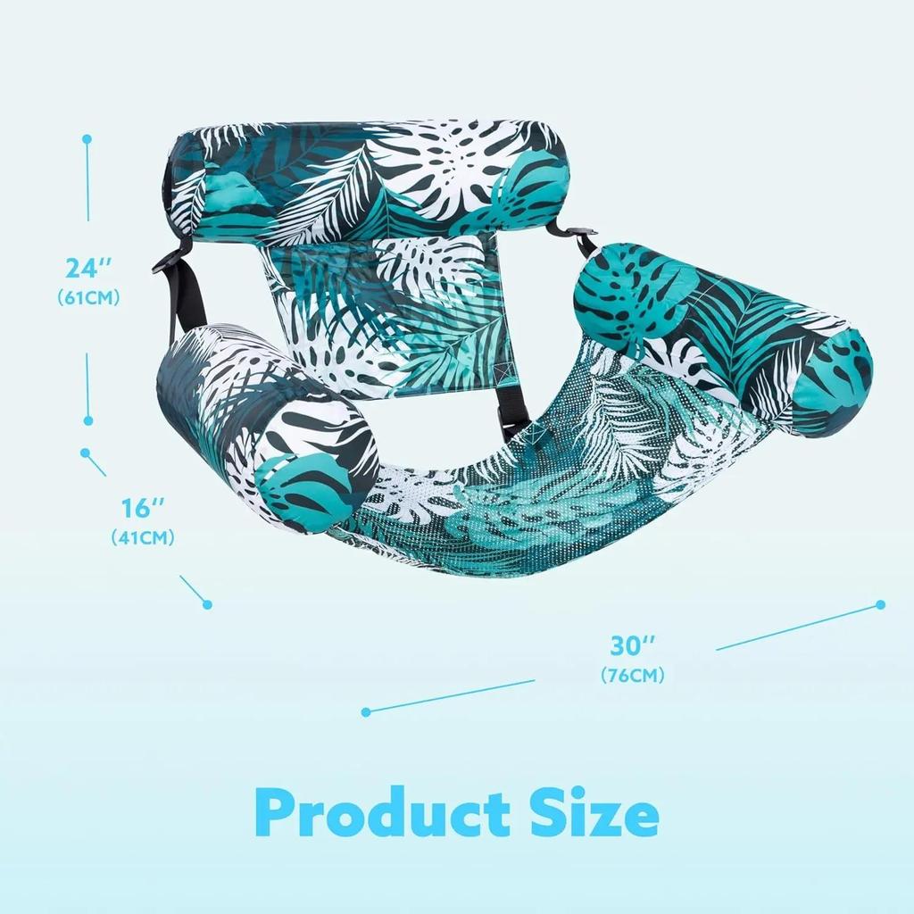 Inflatable Pool Floats Adult,Blow Up Pool  for Adult Heavy Duty, Floating Chair for Party