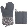 Multi-functional Silicone Oven Gloves Pot Holders Set Anti-scald Non-slip Heat Resistant Oven Mitts For Cooking Baking