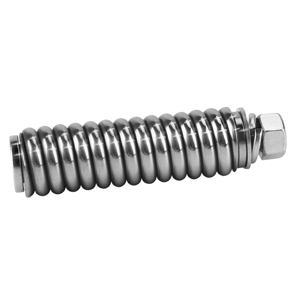 Antenna Spring Mount Silver Shockproof Protective Signal Reception Improvement Flexibility for Most