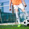 Scarpe da Calcio Traspiranti con Foro per Unghie Lunghe e Laccio, Scarpe da Calcio, Scarpe da Allenamento