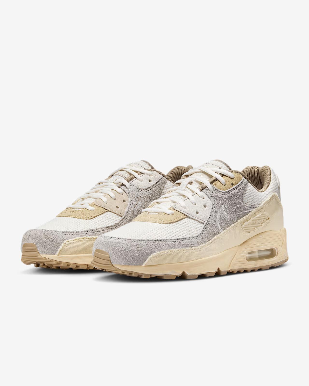 IM6773-104 Nike Air Max 90 Муслиновый Бледно-Слоновая Кость Колледж Серый Парус (Мужской) 9.5