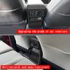 For TOYOTA 4Runner 4 Runner 2025 2026 ABS Wood Central Armrest Anti-kick Box Rear Air Conditioner Outlet Vent Cover Accessories
