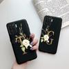 Phone Cases For OPPO A94 F19 Pro Reno 5 Lite Silicone Back Soft Case Cute Letters Cover Shockproof Bumper For OPPO A94 5G Case