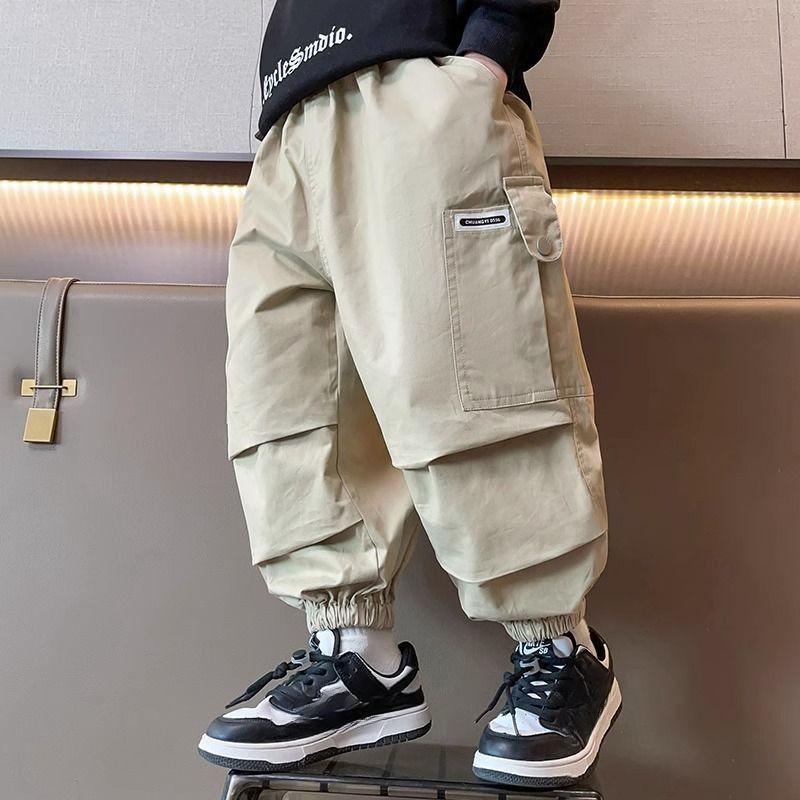 

Брюки для мальчиков и девочек, повседневные брюки на весну и осень, детская одежда, модные брюки для мальчиков 170