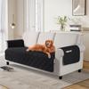 1/2/3/4 Seater Pets Kids Sofa Cover Mat Anti Cat Scratches Armchair Cover Non-Slip Anti-Dust Plaid Sofa Slipcovers Protectors