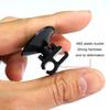 5 Pcs Aquarium Suction Cup Double-ended Buckle for Square And Round Tube Fish Tank Oxygen Tube Hose Pump Power Cord Buckle