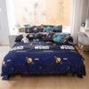 Cartoon Duvet Cover Set 3 or 4 Pieces Like Textured Breathable Durable Soft Comfy Washed Cotton Linen Feel Super Soft