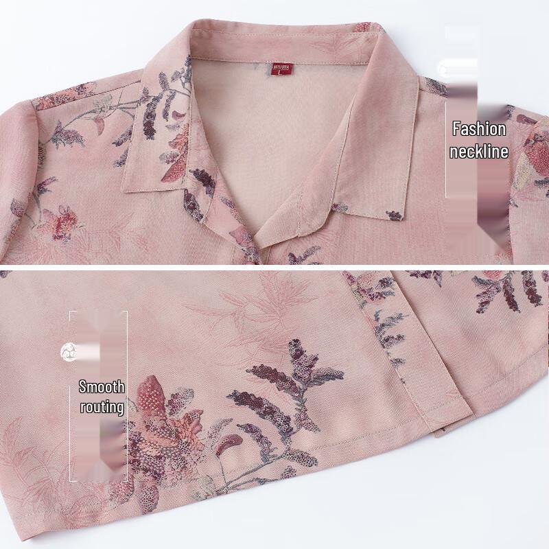 Elderly Women's Chinese Style Summer Shirt & Top Set