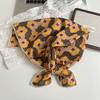 Silk Scarf Square Scarf High Sense Spring and Summer Versatile Floral Scarf Small Fresh Decorative Headscarf Summer Women's Pastoral Silk Scarf