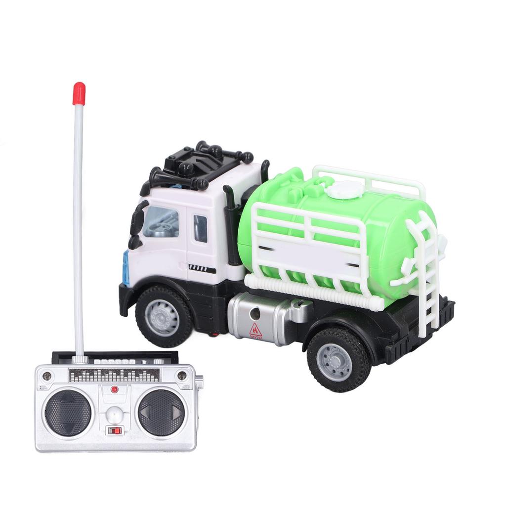 RC Watering Truck USB Charging Wireless Remote Control Sprinkler Truck Toy for Boys and Girls