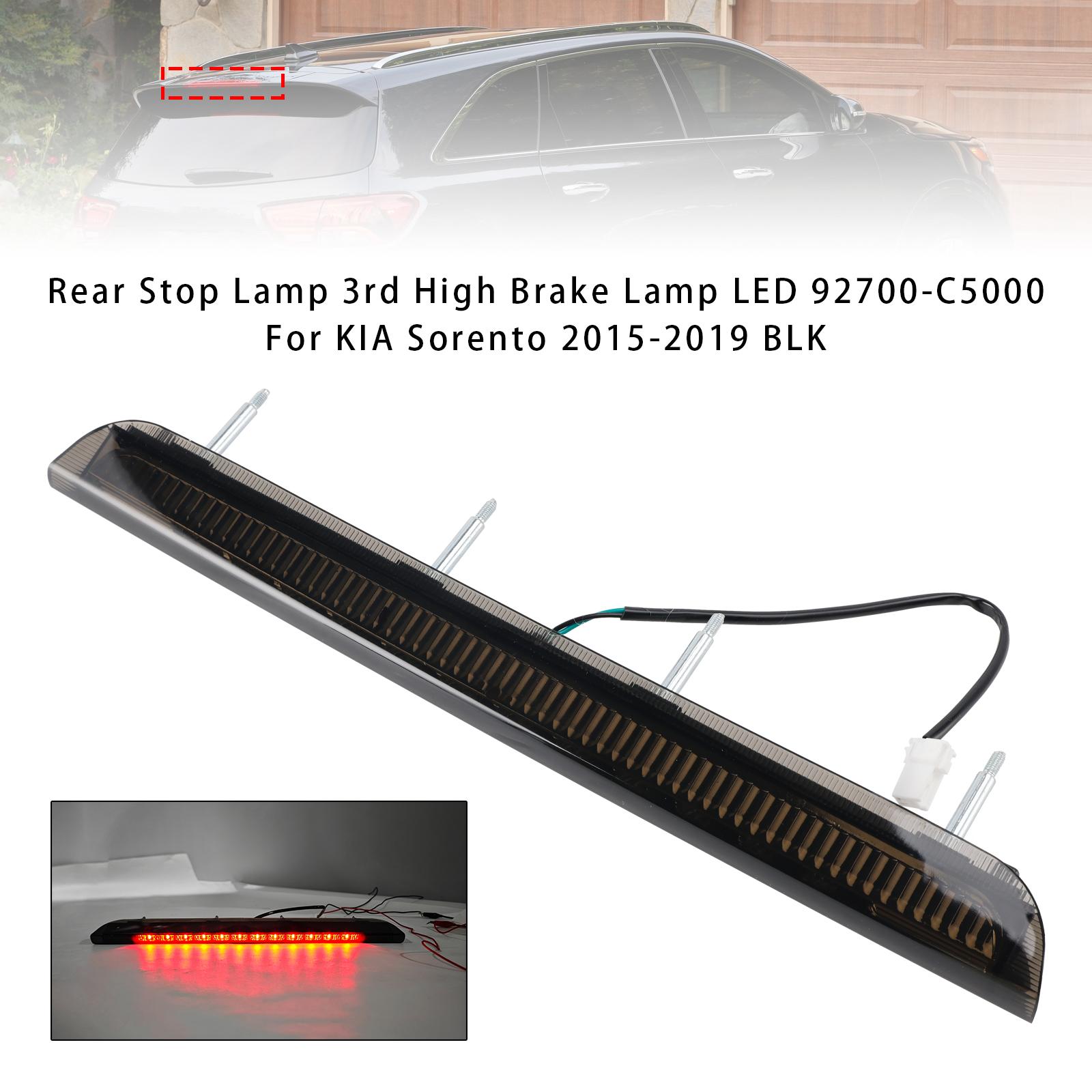 

Задний стоп-сигнал 3-й верхний стоп-сигнал LED 92700-C5000 Для KIA Sorento 2015-2019 BLK