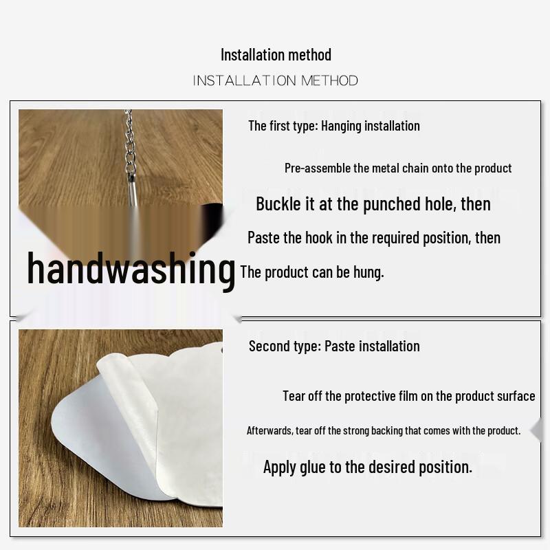 Unisex Acrylic Hanging Restroom Sign