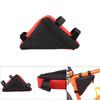 Quick Relse Front Saddle Cycling Bike Accessories Top Tube   Tool Bag (Black&Red)