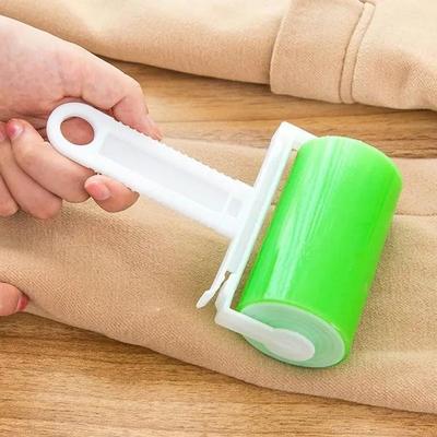 Tvättbar Återanvändbar Gel Luddrulle Silikon Dust Torkare Katt Hundkam Husdjurshårborttagningsmedel Rengöringshårborste Sticky Roller Lint Remover