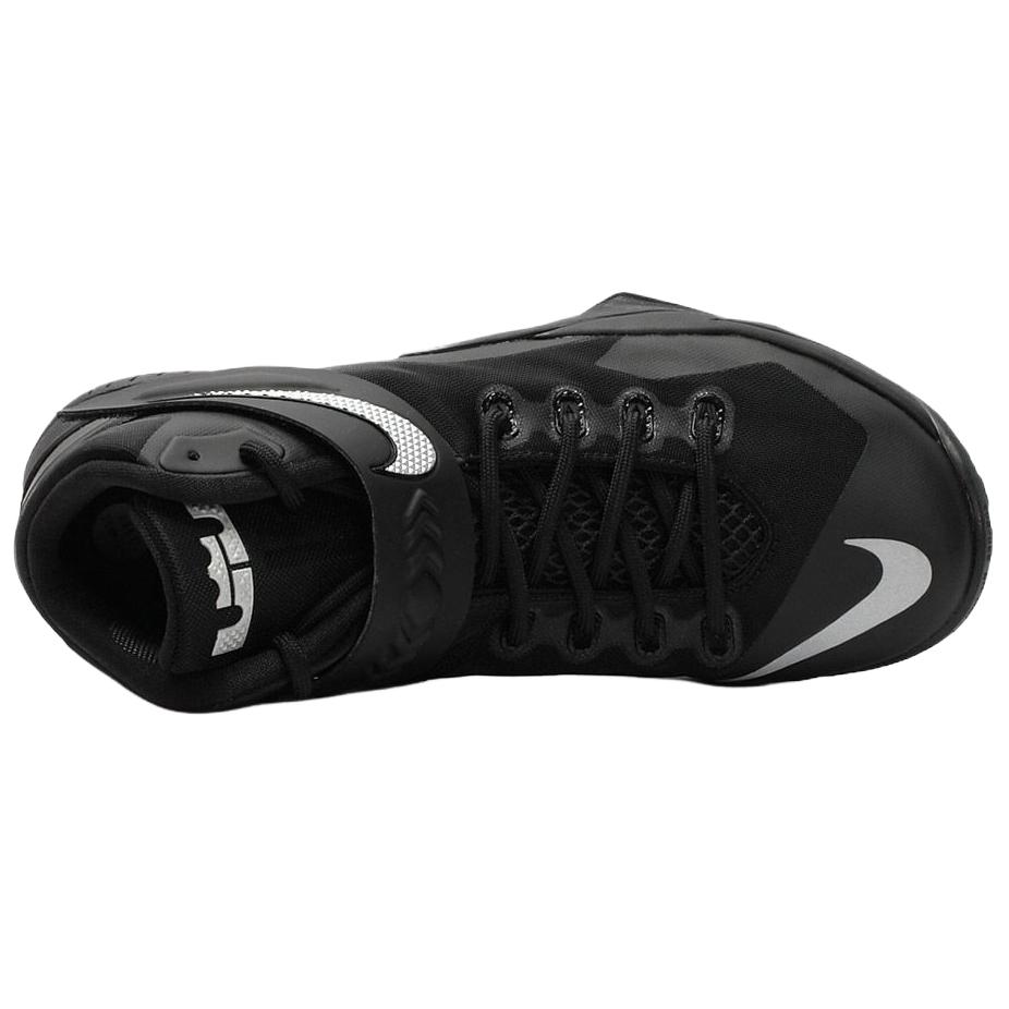 Nike Zoom Soldier 7 Versatile Comfortable Non-Slip Durable High-Top Basketball Shoes Men sneaker Black 653642-001