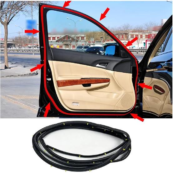 Front Left Side Door Weatherstrip Moulding Seal 72350-TA5-A02 Compatible With Accord Sedan 2008-2012