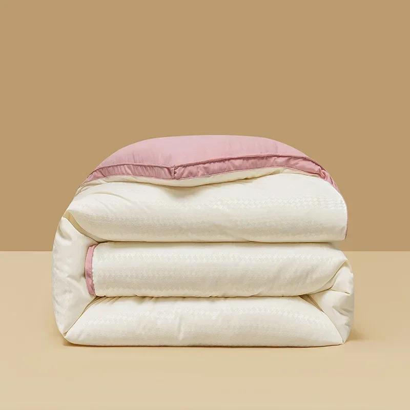 Жаккардовое одеяло класса А из соевого волокна, осенне-зимнее утолщенное одеяло из соевого волокна, домашнее одеяло, одеяло из армированного волокна 150x200cm 2kg