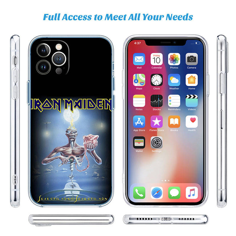 IR13 I-Irons M-Maidens Case for Motorola E22S E7 G6 G7 G8 G9 Plus Power Play G10 G20 G04 E30 E40 E22 E20 E13 E15 G22 G23 G05 G75 G35 G55