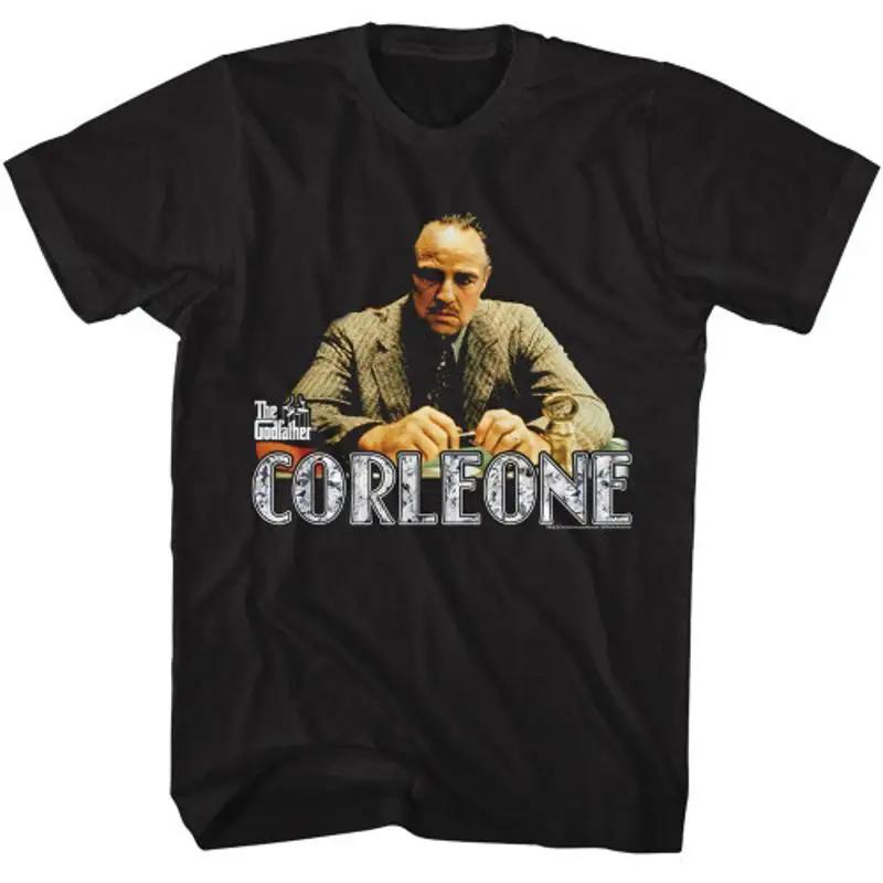 The Godfather Corleone T Shirt Black