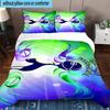 Set Biancheria da Letto Stampato Design Tottenham Hotspur F.C. 3 Pezzi Chiusura Copripiumino Include 1 Copripiumino & 2 Federe Set Biancheria da Letto Decorazioni per la Casa Regali