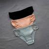 Women's Plus Size Soft Cotton Mid-Low Waist Triangle Underwear