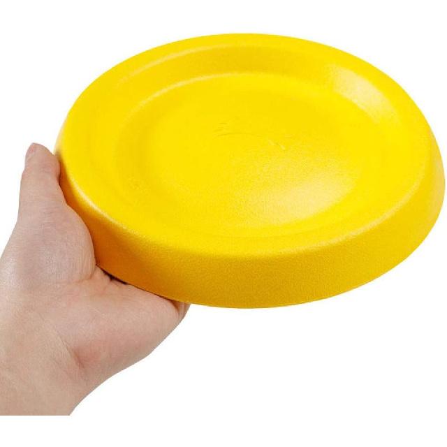 MoonZD Frisbee Dog,Durable Rubber Flying Disc,Lightweight,Indeructible Dog Chew Toys,Floats On Water–Great for Beach and Pool,Dog Interactive Toys
